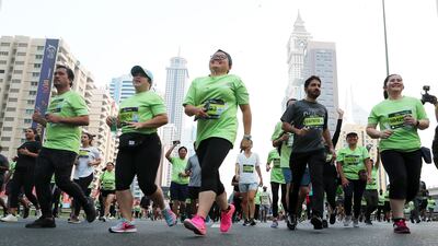 The event is a key component of the Dubai Fitness Challenge, an initiative spearheaded by Sheikh Hamdan