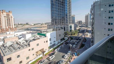 Mr Hunda said his view is one of the main attractions of the apartment