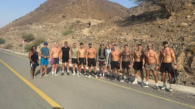 The group includes men of varying ages and backgrounds. Photo: Menathon