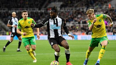 Allan Saint-Maximin - 6: Tried to make things happen despite Newcastle being a man down, although had another one of his frustrating performances with little end product. Shot one chance over bar after the break. AFP