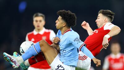 Rico Lewis - 6. The teenager was once again unfazed by the stage and showed why Pep Guardiola has so much faith in him. His positional changes did put City’s backline under pressure but never enough to see the side punished. Was replaced by Kyle Walker just before the hour. Getty