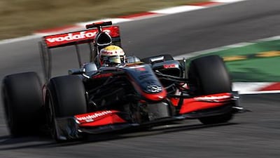 Lewis Hamilton was back inform with McLaren at Monza.