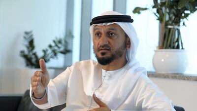 Saleem Al Balooshi, chief infrastructure officer of EITC, is planning hundreds of 5G towers and new data centres to support the new network. Chris Whiteoak / The National
