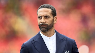 Football pundit Rio Ferdinand. Getty