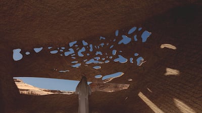 An interplay of solid and hollowed-out surfaces emerges as a new form of mashrabiya. Courtesy Jean Nouvel