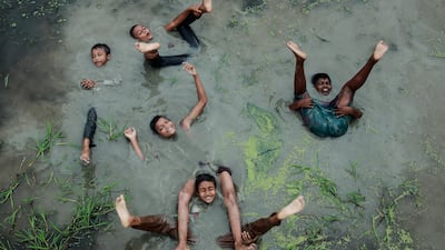 Muhammad Amdad Hossain captured the joy of children enjoying the rainy season in Chittagong, Bangladesh.