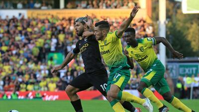Right midfield: Emi Buendia (Norwich) – Others got the goals and Teemu Pukki was terrific but Buendia was the classiest of Norwich’s forward-thinking players. AFP
