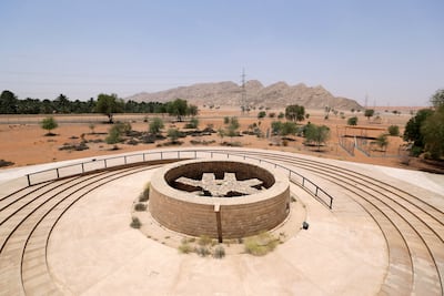 Mleiha Archaeological Centre showcases the region's rich history. Chris Whiteoak / The National