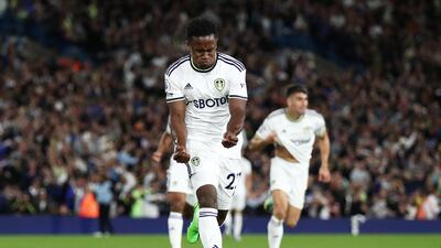 Luis Sinisterra 8 – The 23-year-old was outstanding with the ball, showcasing a tidy back-flick to create a chance for Aaronson. Got the equaliser for the home side with his first goal in the Premier League, wrong-footing Pickford to find the bottom corner. Getty Images