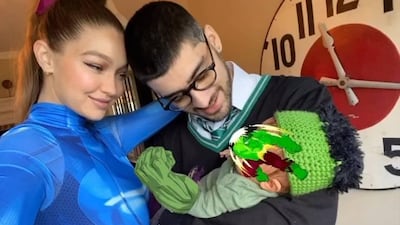Gigi Hadid and Zayn Malik have shared a new photo that offers a glimpse at their daughter. Instagram / Gigi Hadid
