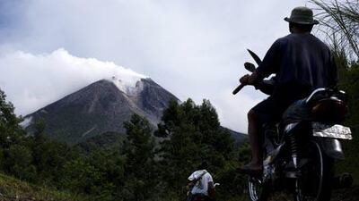 Indonesia Volcanology and Geological Disaster Mitigation Center issued a high alert status warning for Mount Merapi volcano.