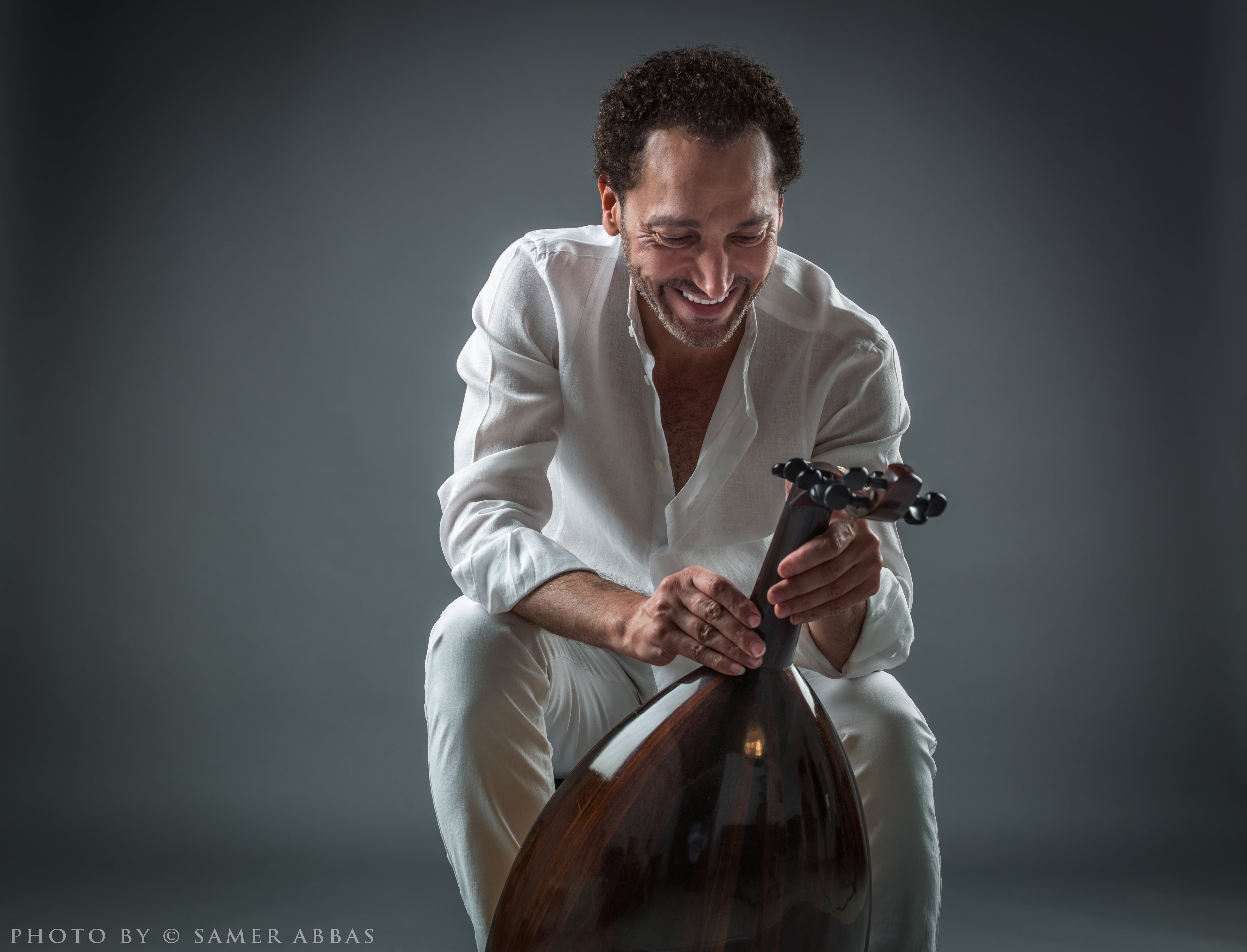 Renowned oud musician Naseer Shamma will be performing with the UAE National Orchestra. Photo: Louvre Abu Dhabi