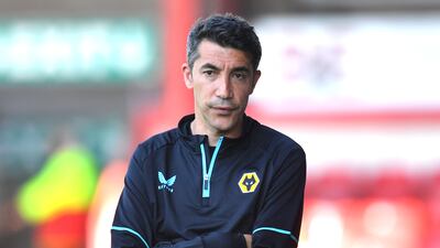 New Wolves manager Bruno Lage saw his team lose 1-0 at Crewe.
