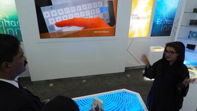 The Etihad Aviation Group has showcased exciting ideas as part of Innovation Week. Delores Johnson / The National