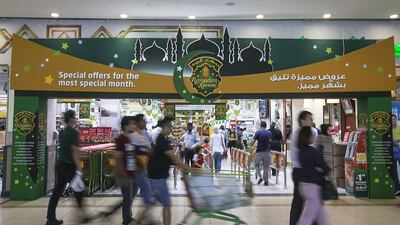 Ramadan should not be about shopping, says Shelina Zahra Janmohamed. Mona Al Marzooqi / The National