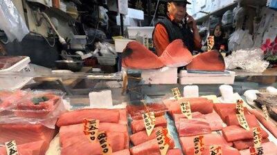 The Japanese consume up to 80 per cent of bluefin tuna caught in the Mediterranean.
