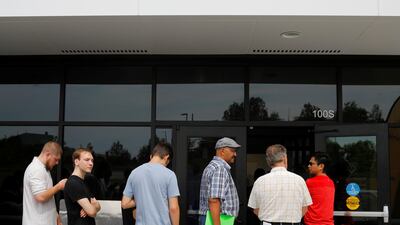 Restaurants and healthcare were the major helpers of adding more than 200,000 jobs to the US market. Brian Snyder / Reuters