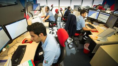 National Ambulance Company received 586 calls reporting various accidents in the Northern Emirates during the Eid holiday. Courtesy Security Media