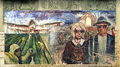 The monsanto years album cover by neil young. 2015