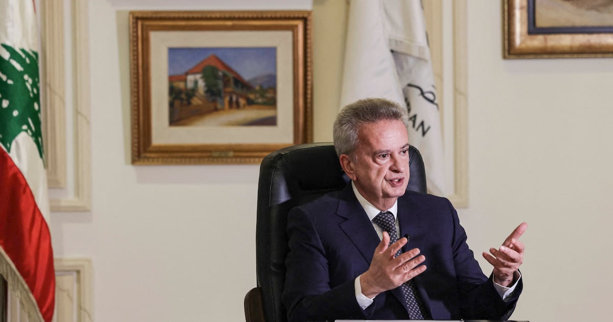 Lebanon's former central bank chief Riad Salameh moved to Roumieh prison
