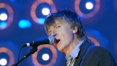 Neil Finn performs at the Live Earth Concert at Aussie Stadium in Sydney in 2007. Patrick Riviere / Reuters