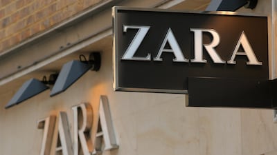 Zara is the second most-searched-for fashion brand this year. PA Media