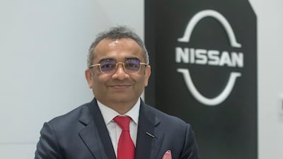 Nissan's global chief operating officer Ashwani Gupta says the car maker aims to control 20 per cent of the GCC market by 2022. Ruel Pableo for The National