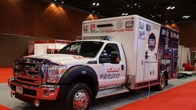 The cans were distributed after a deal was signed between the Erada Centre for Treatment and Rehabilitation and Dubai Ambulance Service. Pawan Singh / The National