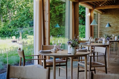 The interiors of the world-class Danish restaurant Noma in Copenhagen. AFP