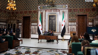 The Syrian parliament has 210 members, with 140 elected and the remaining 70 named by Mr Al Shara. Sana
