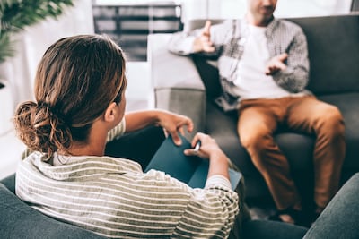 Experts say people should seek help before a situation feels overwhelming. Getty Images