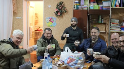 The Mozart Group was founded by Andy Milburn and comprises ex-military personnel who train Ukrainian recruits. All photos: The Mozart Group / Facebook