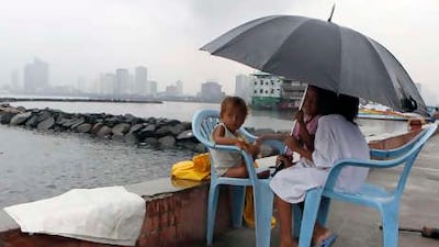 The Philippines raised alerts along coastal and low-lying areas of its main island of Luzon today.