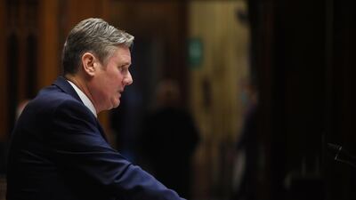 Britain's opposition Labour Party leader Sir Keir Starmer, above, apologised to the UK's Jewish community after a report found evidence of anti-Semitism in his party. Reuters