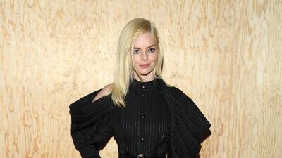 Samara Weaving attends the Louis Vuitton show as part of Paris Fashion Week on October 1, 2019. Getty Images