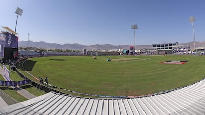 Al Amerat Cricket Stadium in Oman's capital Muscat. AFP