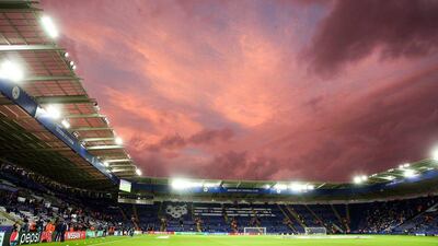 General view of the King Power Stadium prior to the Champions League Group G match between Leicester City and FC Porto. Tim Keeton / EPA
