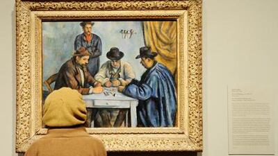 The ruling royal family of Qatar has bought Paul Cézanne’s painting The Card Players, paying the highest price ever for a work of art. Stan Honda / AFP
