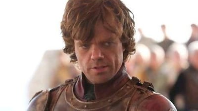 Peter Dinklage as Tyrion Lannister.