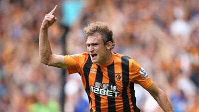 Nikica Jelavic left Hull City for West Ham United in September. David Rogers / Getty Images