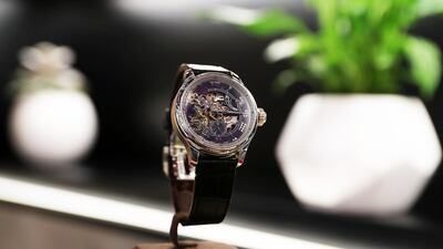 A Chopard watch from L.U.C collection with the price tag of more than Dh1 million.
