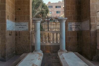 Reopening of a newly renovated Karaite Jewish cemetery in Basatin, Cairo, Egypt. Mahmoud Nasr / The National