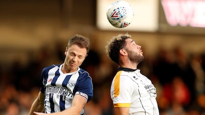 West Brom's Jonny Evans, left, could be set to play for Manchester City in the 2017/18 season. John Sibley / Reuters