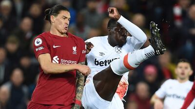 Kurt Zouma - 6. The Frenchman got caught under the ball for Liverpool’s goal as Nunez split the centre-backs. He made a last-gasp clearance from Henderson’s cross and a number of blocks and interceptions. EPA