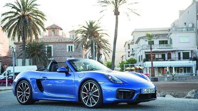 The ride is significantly stiffer, it sits 10 millimetres lower and it has a cracking soundtrack from the twin-pipe exhausts that’s like no other Porsche.