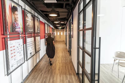 DUBAI, UNITED ARAB EMIRATES. 06 AUGUST 2018. The Dubai Institute of Design and Innovation is opening in D3 in September. It's the first design school of its kind in the region. General image from the Institute, preparations pre opening are still ongoing. (Photo: Antonie Robertson/The National) Journalist: Anam Rizvi. Section: National.