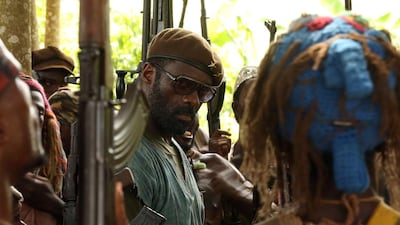 Idris Elba in Beasts of No Nation, the first Netflix original film to release on October 16. Courtesy Netflix