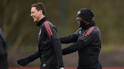 Nemanja Matic, left, and Romelu Lukaku have proved successful signings for Manchester United. Oli Scarff / AFP