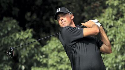 Matt Kuchar spoke to The National about making his Abu Dhabi HSBC Championship debut and the "heartbreak" at the 2017 British Open. Andrew Redington / Getty Images