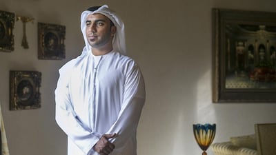 Khaled Al Nuaimi has invested money in a startup using VentureFin, a new crowdfunding platform. Mona Al Marzooqi / The National